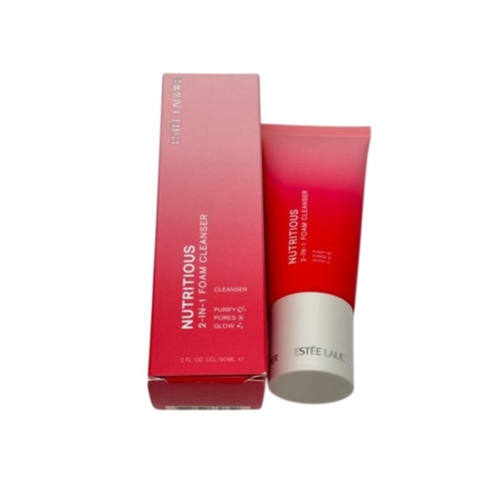 Estee Lauder Nutritious 2 in 1 Foam Cleanser 2oz 60 ml